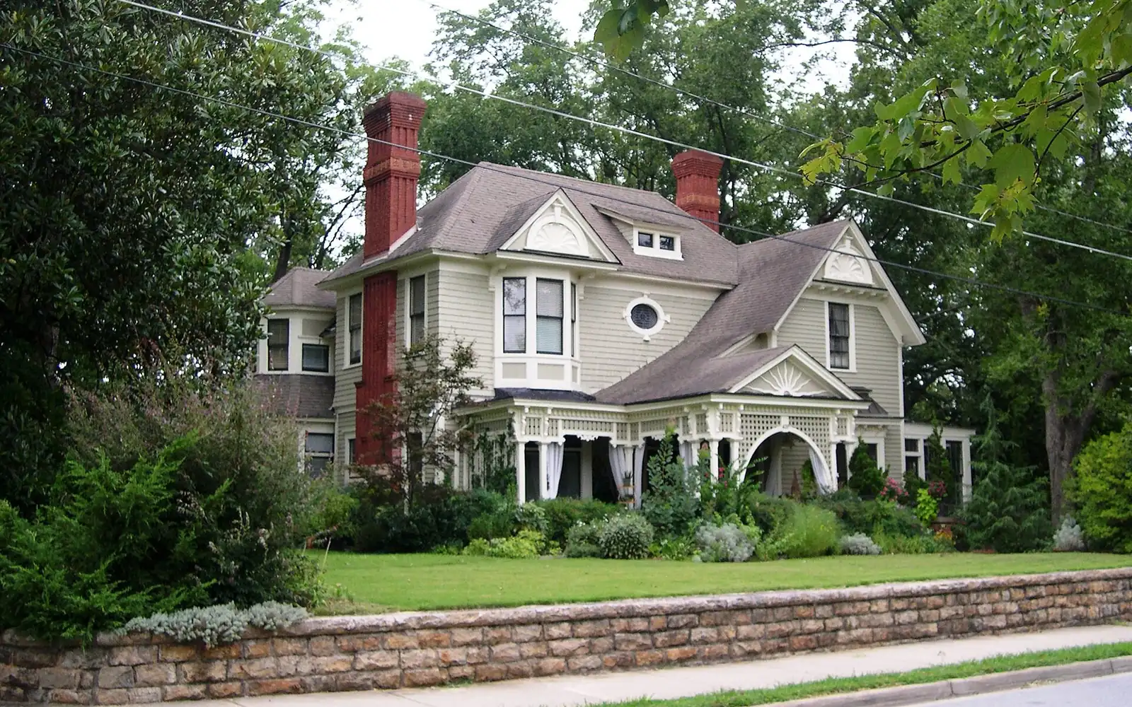 Sycamore Street storefronts in Decatur, Georgia